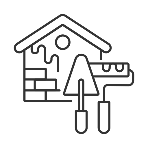 Fassadengestaltung Icon